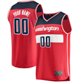 Edoa Custom W.Wizards Red Fast Break Replica Jerseys - Icon Edition