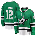 Gdoa D.Stars #12 Radek Faksa Kelly Green Home Breakaway Jerseys