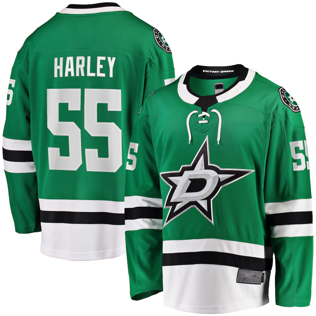 Gdoa D.Stars #55 Thomas Harley Kelly Green Home Premier Breakaway Player Jerseys