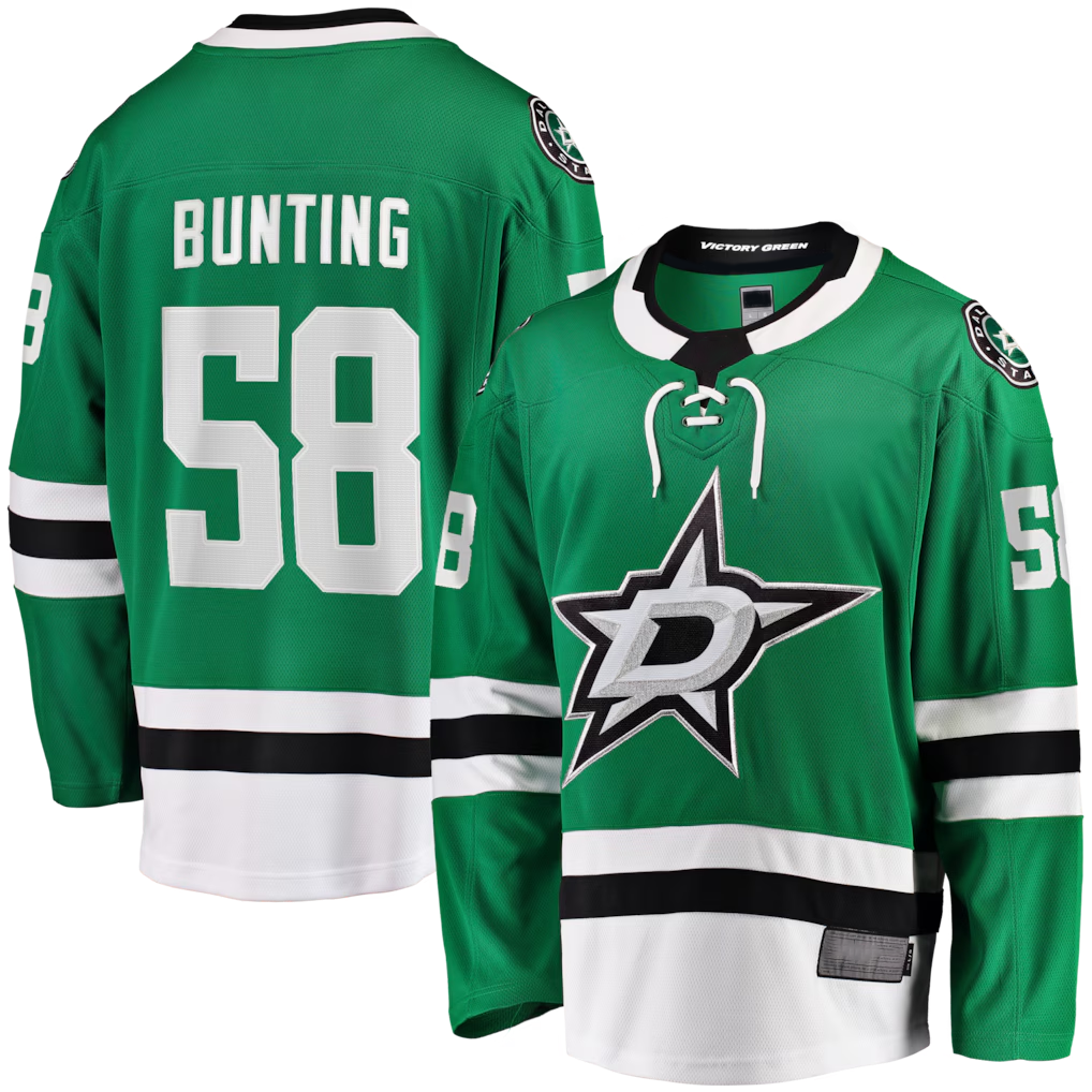 Gdoa D.Stars #58 Michael Bunting Kelly Green Home Breakaway Jerseys