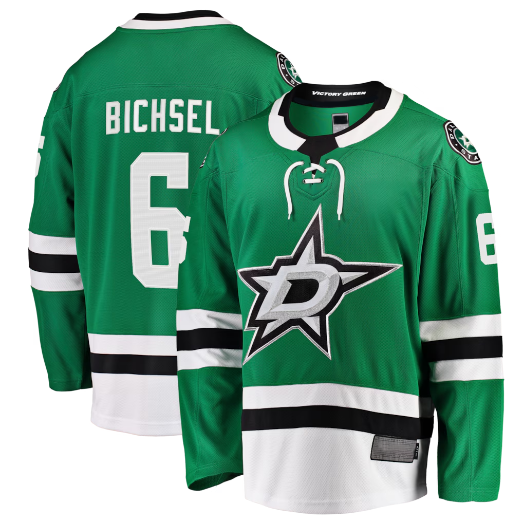 Gdoa D.Stars #6 Lian Bichsel Kelly Green Home Breakaway Jerseys