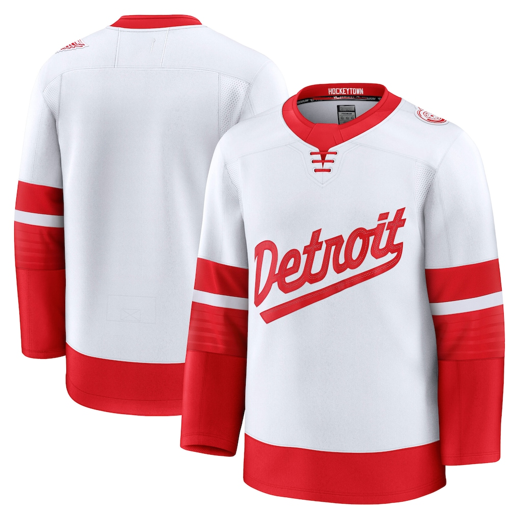 Gdoa D.Red wings White 2025 Stadium Series Premium Jerseys