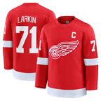 Gdoa D.Red wings #71 Dylan Larkin Red Home Premium Jerseys