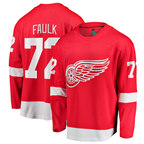 Gdoa D.Red wings #72 Justin Faulk Red Home Breakaway Jerseys