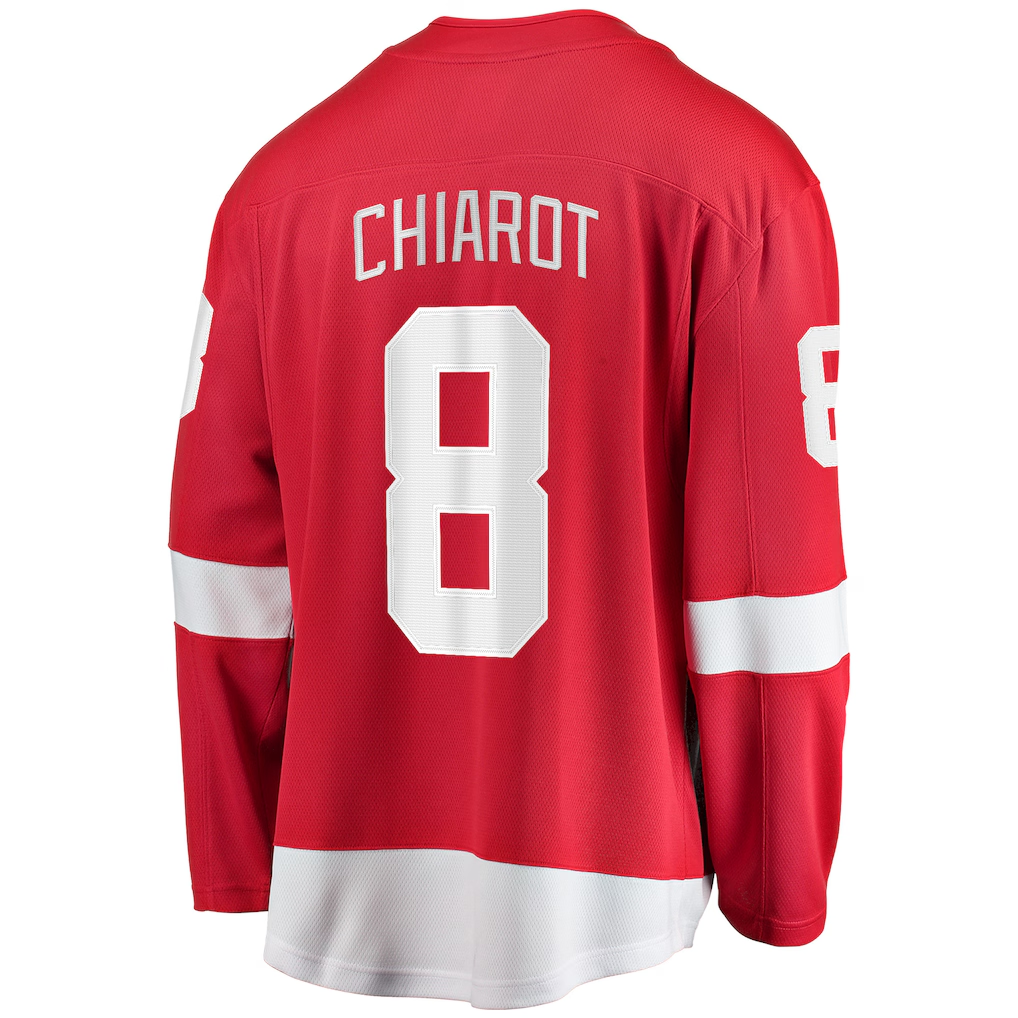 Gdoa D.Red wings #8 Ben Chiarot Red Home Breakaway Player Jerseys