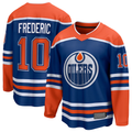 Gdoa E.Oilers #10 Trent Frederic Royal Home Breakaway Jerseys