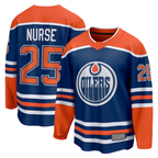 Gdoa E.Oilers #25 Darnell Nurse Royal Home Breakaway Player Jerseys