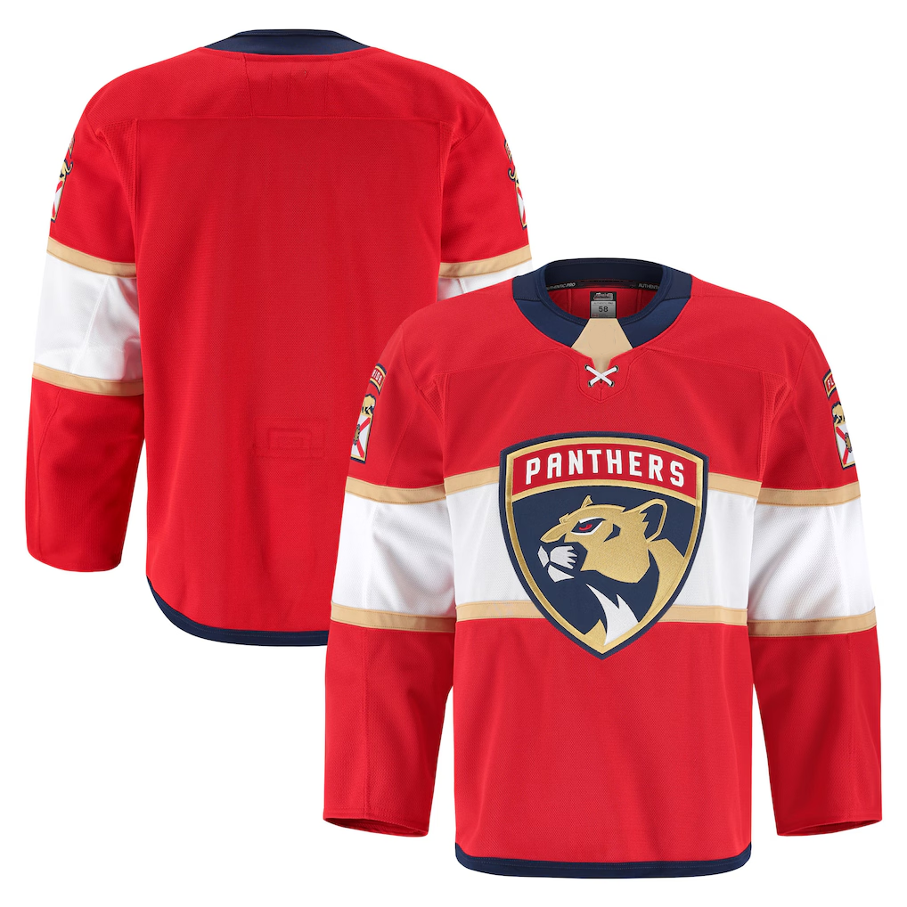 Gdoa F.Panthers Red Home Authentic Pro Jerseys