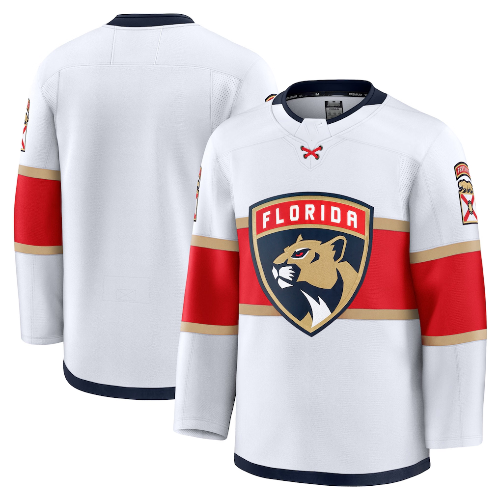 Gdoa F.Panthers White Away Premium Jerseys
