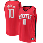 Edoa H.Rockets H.Rockets #10 Jabari Smith Jr. Red Fast Break Replica Player Stitched Jerseys-Icon Edition