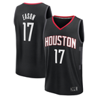 Edoa H.Rockets #17 Tari Eason Black Fast Break Replica Player Stitched Jerseys-Statement Edition