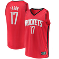 Edoa H.Rockets #17 Tari Eason Red Fast Break Replica Player Stitched Jerseys-Icon Edition