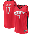 Edoa H.Rockets #17 Tari Eason Red Fast Break Replica Player Stitched Jerseys-Icon Edition