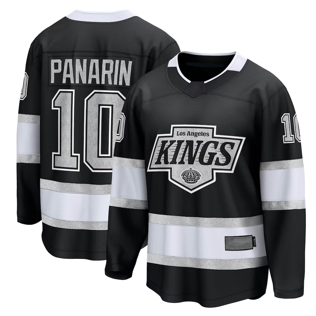 Gdoa LA.Kings #10 Artemi Panarin Black Home Breakaway Jerseys