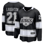 Gdoa LA.Kings #21 Scott Laughton Black Home Breakaway Jerseys