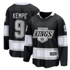 Gdoa LA.Kings #9 Adrian Kempe Black Home Premier Breakaway Player Jerseys