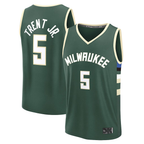 Edoa M.Bucks #5 Gary Trent Jr. Hunter Green Fast Break Replica Player Jerseys - Icon Edition