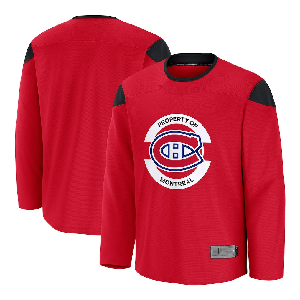 Gdoa M.Canadiens Red Practice Jerseys