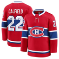 Gdoa M.Canadiens #22 Cole Caufield Red Home Premium Jerseys