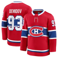 Gdoa M.Canadiens #93 Ivan Demidov Red Home Premium Jerseys