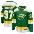Gdoa M.Wild #97 Kirill Kaprizov Green 2023-24 Alternate Breakaway Jerseys