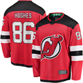 Gdoa N.Jersey Devils #86 Jack Hughes Red Breakaway Player Jerseys