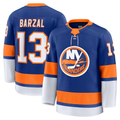 Gdoa NY.Islanders #13 Mathew Barzal Royal Home Premium Jerseys