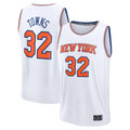 Edoa NY.Knicks #32 Karl-Anthony Towns  White Fast Break Replica Player Jerseys - Association Edition