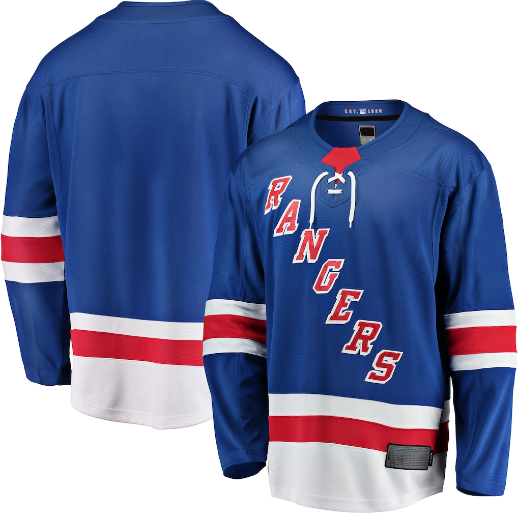 Gdoa NY.Rangers Blue Breakaway Home Jerseys