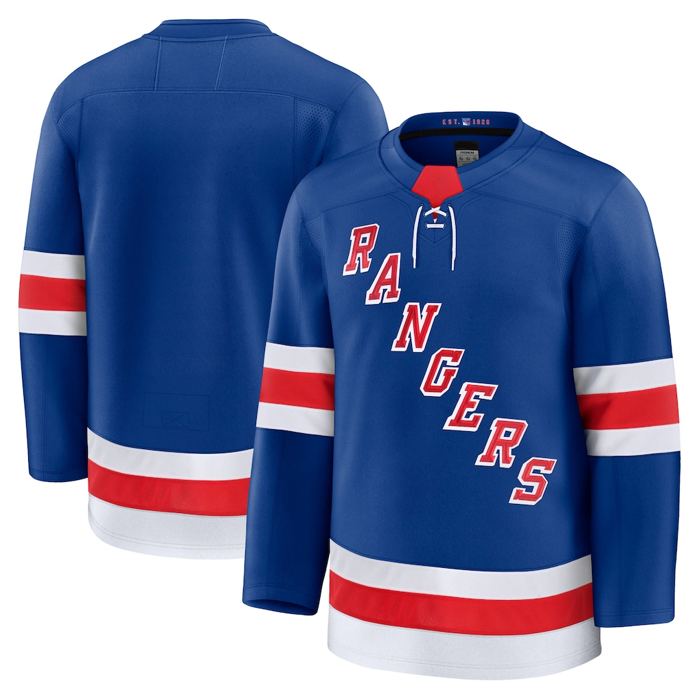 Gdoa NY.Rangers Blue Home Premium Jerseys