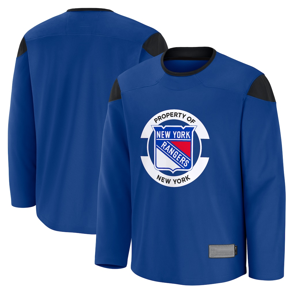 Gdoa NY.Rangers Blue Practice Jerseys