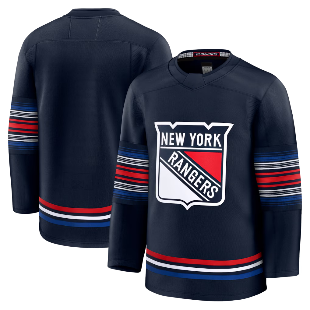 Gdoa NY.Rangers Navy Alternate Premium Jerseys