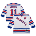 Gdoa NY.Rangers #11 Mark Messier White 1993-94 Power Play Jerseys