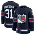 Gdoa NY.Rangers #31 Igor Shesterkin Navy Alternate Premier Player Jerseys
