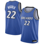Edoa O.Magic #22 Franz Wagner Blue Swingman Player Jerseys - Icon Edition