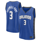 Edoa O.Magic #3 Kentavious Caldwell-Pope Blue Fast Break Replica Player Jerseys - Statement Edition