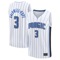 Edoa O.Magic #3 Kentavious Caldwell-Pope White Fast Break Replica Player Jerseys - Association Edition