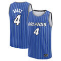 Edoa O.Magic #4 Jalen Suggs Blue Fast Break Jerseys - Icon Edition