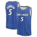 Edoa O.Magic #5 Paolo Banchero  Blue Fast Break Replica Player Jerseys - Icon Edition