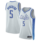 Edoa O.Magic #5 Paolo Banchero Silver 2025-26 Swingman Jerseys - City Edition