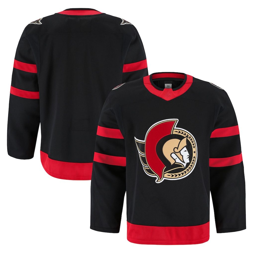 Gdoa O.Senators Black Home Authentic Pro Jerseys