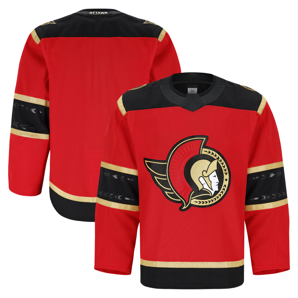 Gdoa O.Senators Red Alternate Authentic Pro Jerseys