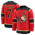 Gdoa O.Senators #7 Brady Tkachuk Red Alternate Premium Jerseys