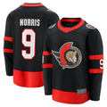 Gdoa O.Senators #9 Josh Norris Black Home Breakaway Jerseys