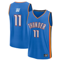 Edoa OC.Thunder #11 Isaiah Joe Blue Fast Break Replica Player Stitched Jerseys- Icon Edition
