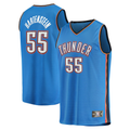 Edoa OC.Thunder #55 Isaiah Hartenstein Blue Fast Break Replica Player Stitched Jerseys - Icon Edition