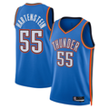 Edoa OC.Thunder #55 Isaiah Hartenstein Blue Swingman Player Stitched Jerseys - Icon Edition