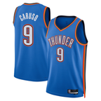 Edoa OC.Thunder #9 Alex Caruso Blue Swingman Stitched Jerseys- Icon Edition