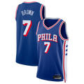 Edoa P.76ers #7 Royal Swingman Jerseys - Icon Edition