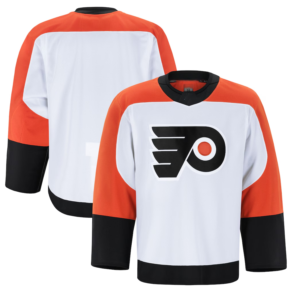 Gdoa P.Flyers White Away Authentic Pro Jerseys